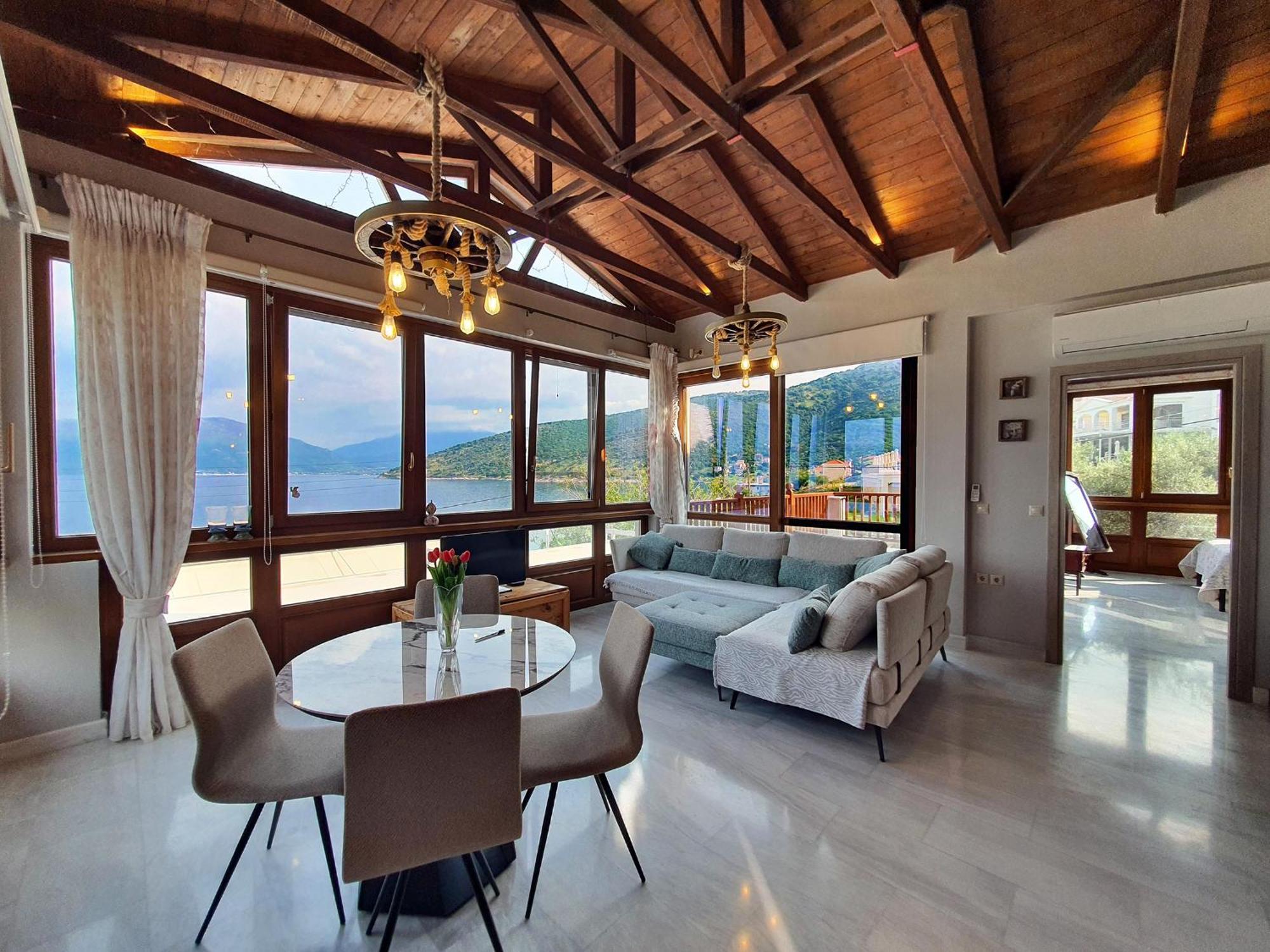 Sea Rock Apartment Айя-Евфимия Экстерьер фото