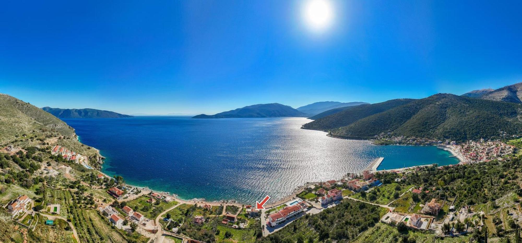 Sea Rock Apartment Айя-Евфимия Экстерьер фото