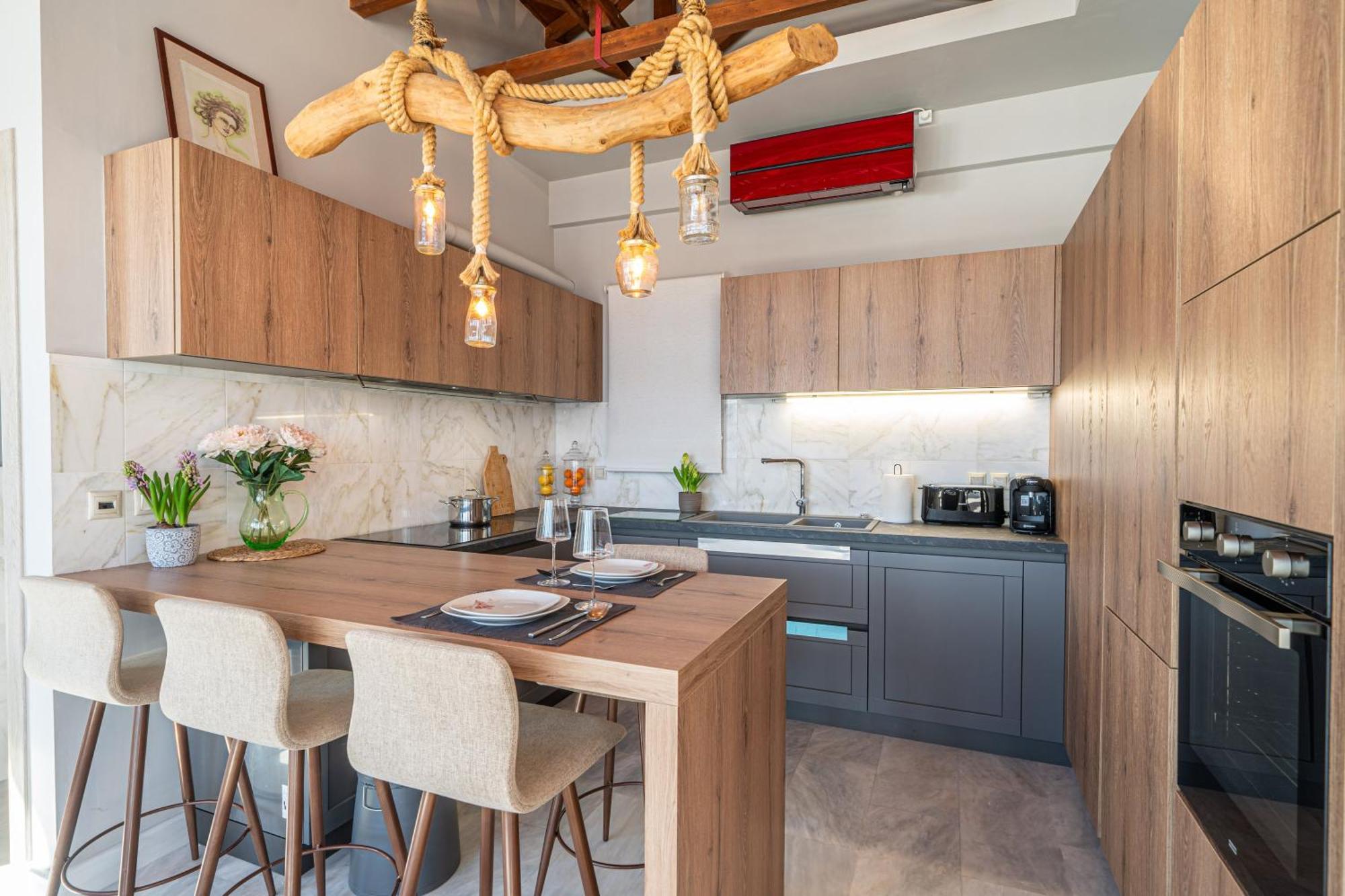 Sea Rock Apartment Айя-Евфимия Экстерьер фото